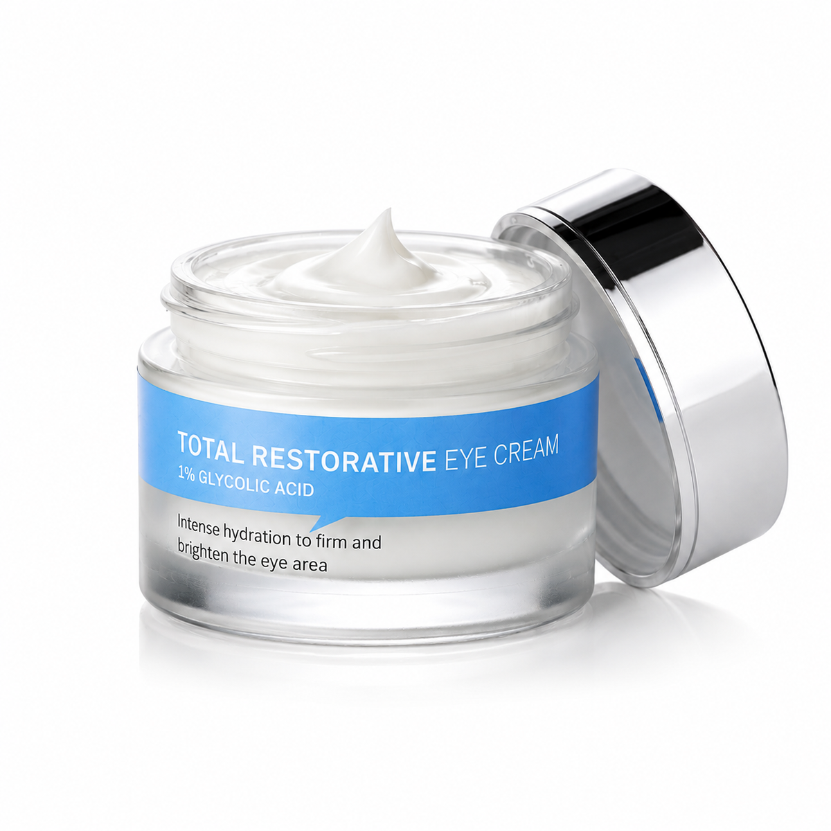 Restorative Eye Cream with Glycolic Acid – Hydrating & Smooth-Look Daily Care