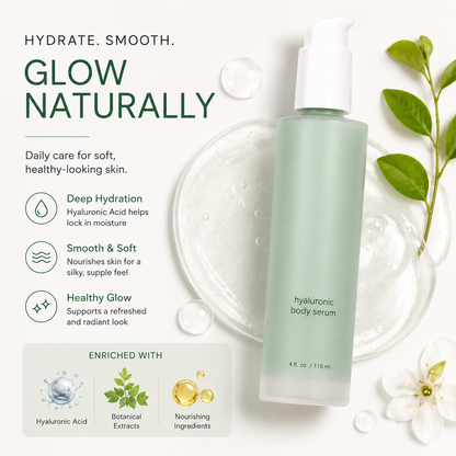 Hyaluronic Body Serum – Deep Hydration & Smooth Skin