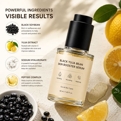 Daily Hydrating Skin Booster Serum with Yuja & Black Soybean – Lightweight Facial Care
