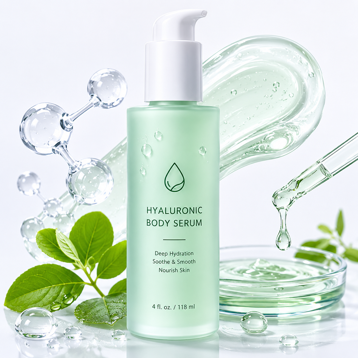 Hyaluronic Body Serum – Deep Hydration & Smooth Skin