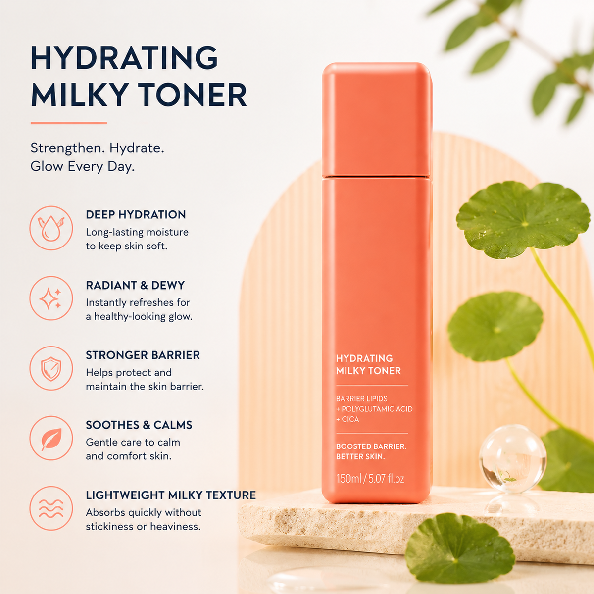 Hydrating Milky Toner – Barrier Support & Daily Moisture Care