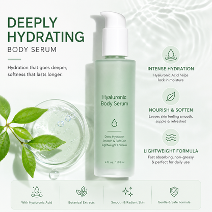 Hyaluronic Body Serum – Deep Hydration & Smooth Skin