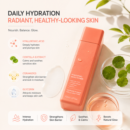 Hydrating Milky Toner – Barrier Support & Daily Moisture Care